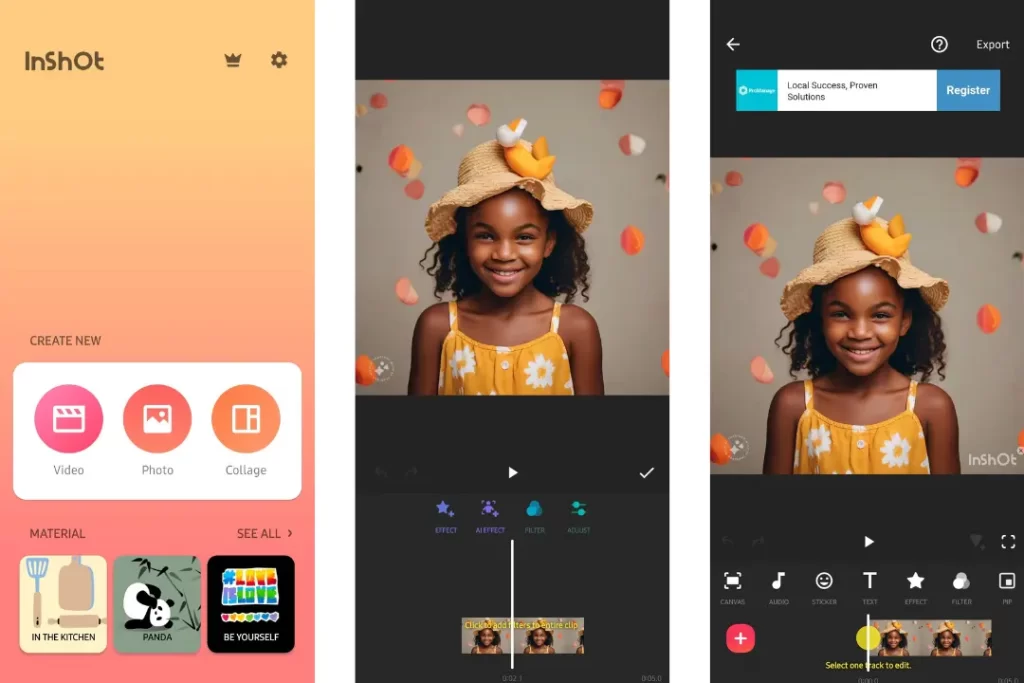 Best Video Editing Apps for Instagram Inshot